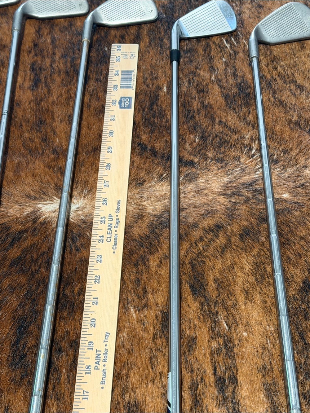 ⛳  PING EYE 2 BLACK DOT 3-9  MATCHING SERIAL #s 7 clubs RH 6iron Is Cobra READ - Picture 8 of 16